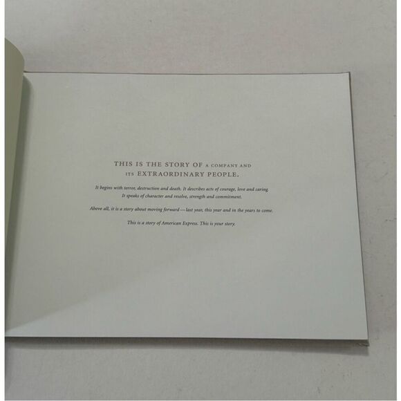 Remembrance And Renewal - American Express After 9/11 Hardcover With CD - Picture 7 of 8